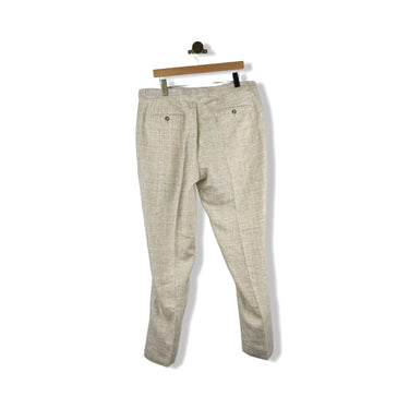 Reiss Bloomfield-Textured Linen Trouser