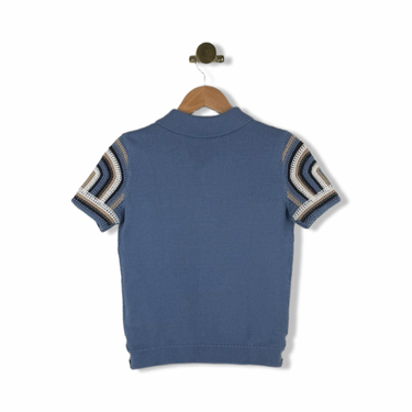 Reiss Youth Columbia Crochet Cuban Shirt