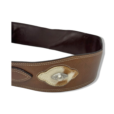 Vintage R.J. Graziano Contrast Stitch Belt