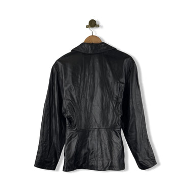 Zara Leather Blazer