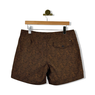 Billy Reid Tossed Ribbon Moore Hybrid Swim Short