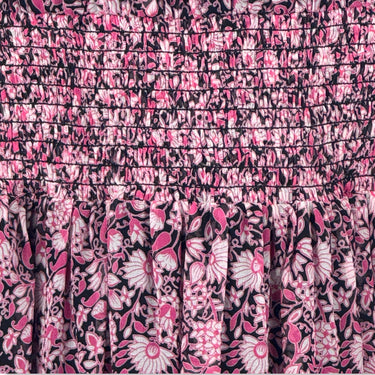 Shoshanna Floral Ruffle Smocked Mini Dress