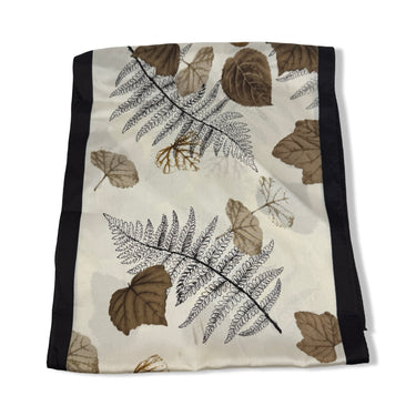 Oscar Leaf Print Scarf