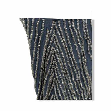 Parker Beaded V-Neck Mini Dress