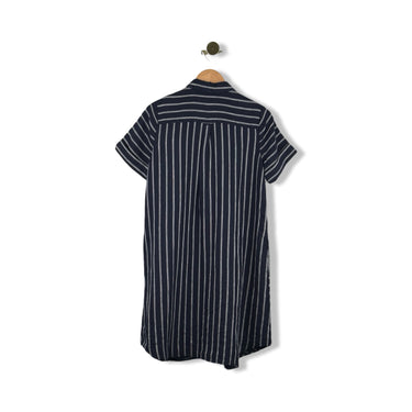 J. Jill Striped Shirt Dress