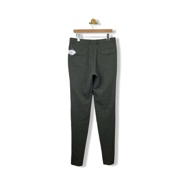 Echizenya Pleated Seersucker Trousers