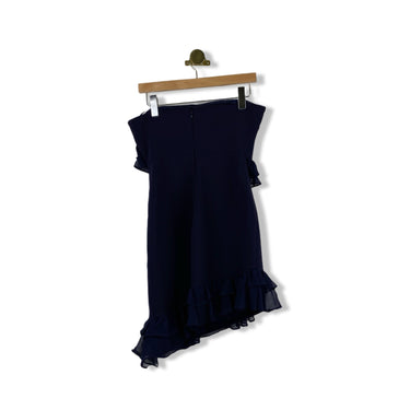 Likely Ruffle Trim Mini Dress