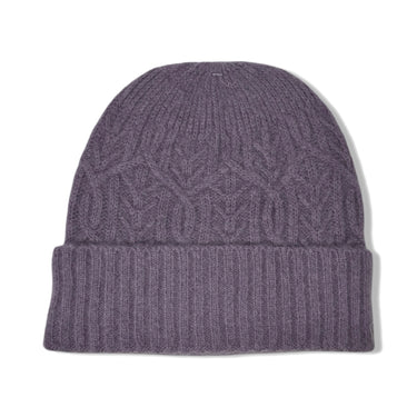 Cashmere Blend Cable Knit Beanie