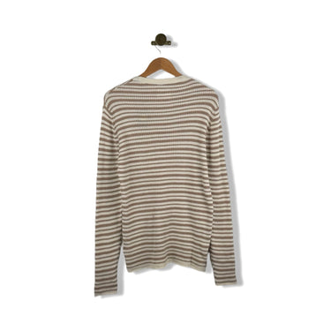 Billy Reid Heirloom Mini Waffle Crew Neck Sweater