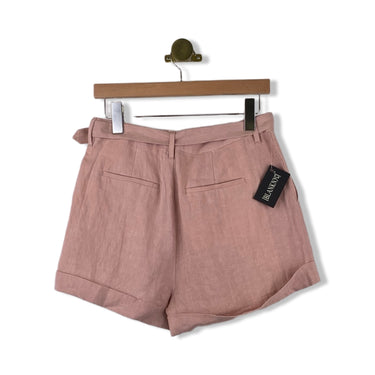 BLANKNYC Belted Linen Shorts