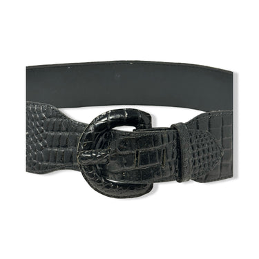 Vintage R.J. Graziano Embossed Layered Chain Waist Belt