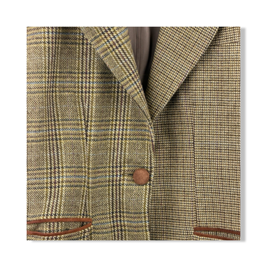 Vintage Campton Place Plaid Blazer