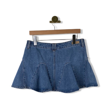 BLANKNYC Flared Denim Skirt