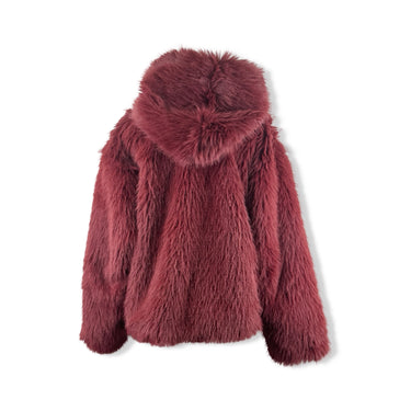 Wild Fable Hooded Faux Fur Coat