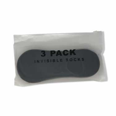 Curated Basics 3 Pack Invisible Socks
