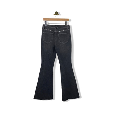 Vanilla Star Stud Flare Jeans