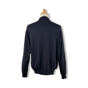 Inserch Dark Mockneck Pullover Sweater