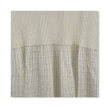 COS Lace-Stitch Rib-Knit Midi Skirt