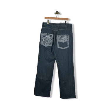 Vintage Marithe Francois Girbaud Embroidered Pocket Jeans