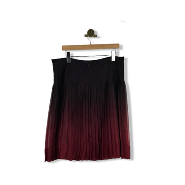 Tahari Silk Ombre Skirt