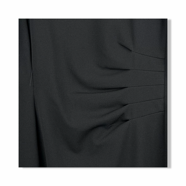 Donna Karan Asymmetric Neckline Sheath Dress