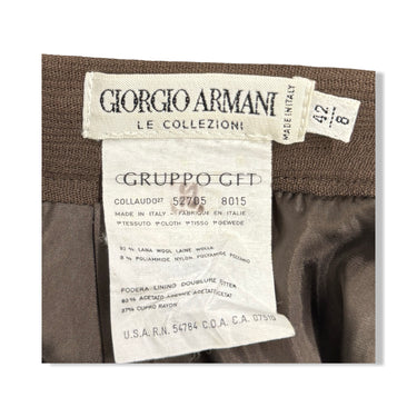 Vintage Giorgio Armani Wool Blend Skirt
