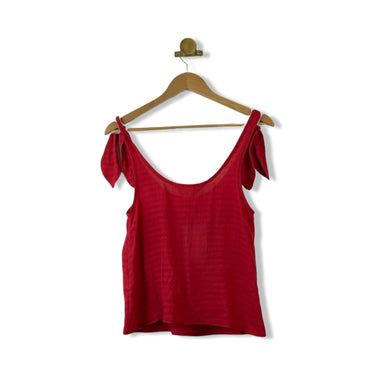 Compania Fantastica Woven Shell Top