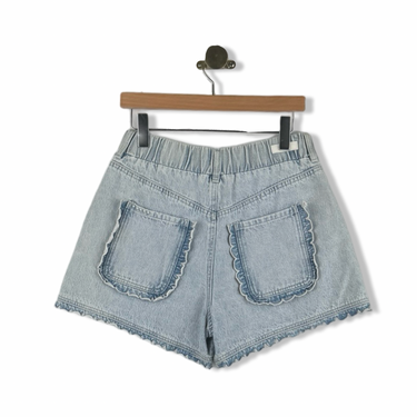 BLANKNYC High Rise Scalloped Short