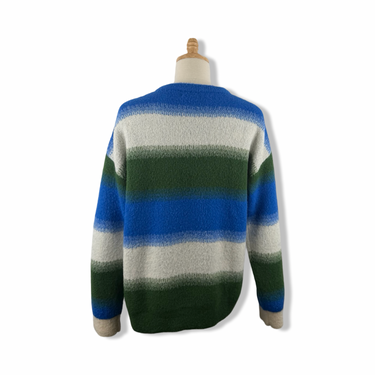 Verdant Wave Ombre Sweater
