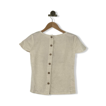 Vintage Dragonfly Embroidered Button Down Top
