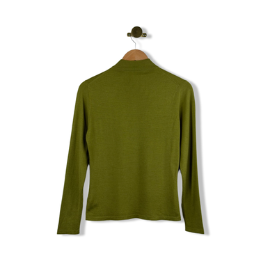 Rib Knit Mock Neck Sweater
