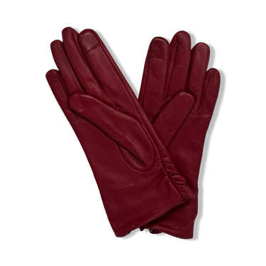 Belk Ruched Leather Gloves