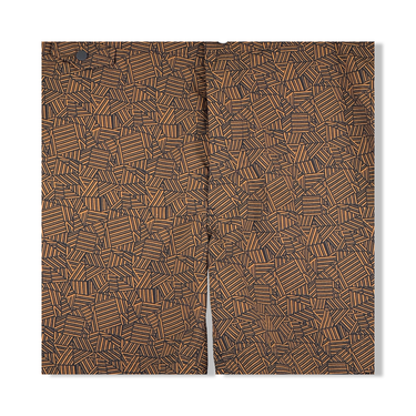 Billy Reid Tossed Ribbon Moore Hybrid Swim Short