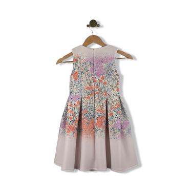 Reiss Youth Emily Bow Printed Dress