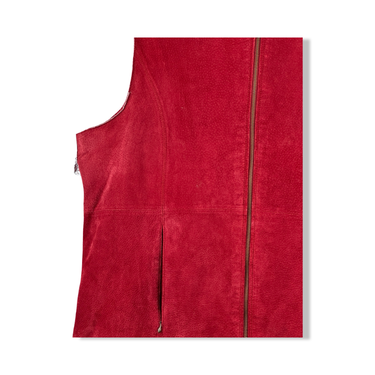 Ruff Hewn Leather Zip Up Vest