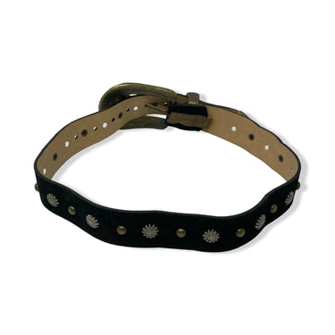 Studded Embellished Statement Buckle Belt