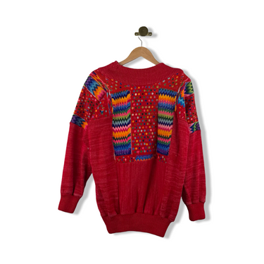 Vintage Dona Cristina Patterned Sweater