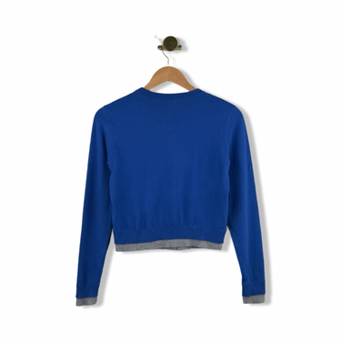 Area Stars Color Blocked Cardigan