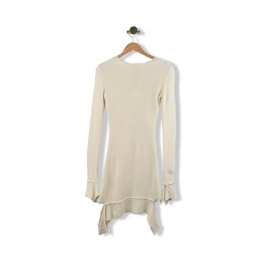 Giyea Helu Deconstructed Knit Mini Dress