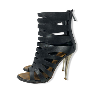 Giuseppe Zanotti Leather Cutout Ankle Boots