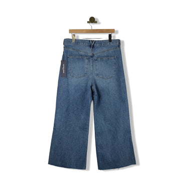Veronica Beard Taylor Cropped High Rise Jeans