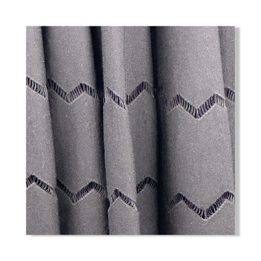 Vintage Knit Zig Zag Cutout Dress