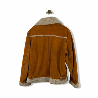 Vintage Leathers LTD. By Campus Suede Sherpa Jacket