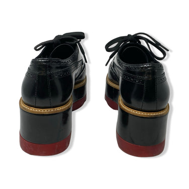 Prada Platform Brogue Oxford Shoes
