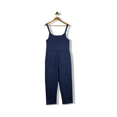 Loup Dark Indigo Billy Zip Front Straight Leg Jumpsuit