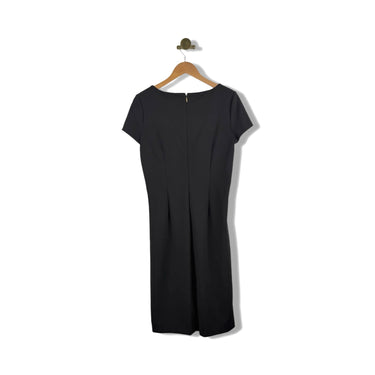 Donna Karan Asymmetric Neckline Sheath Dress