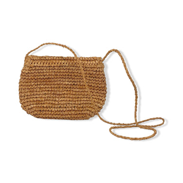 Hat Attack Mini Straw Crossbody Bag