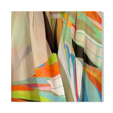 Trina Turk Sheer Wrap Shirt