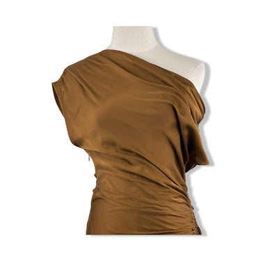 A.L.C. Asymmetric Satin Maxi Dress