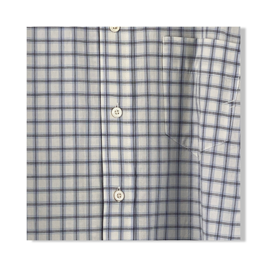 Billy Reid Grid Plaid Cypress Tuscumbia Shirt